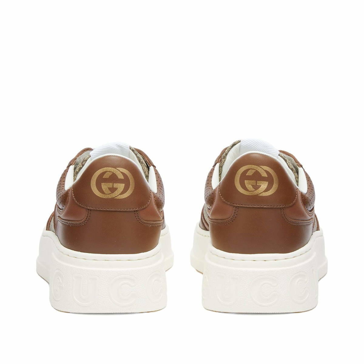 【GUCCI】SNEAKER LEATHER DALI◆816179UPG00 Gucci Men's Dali Sneakers in Beige Gucci