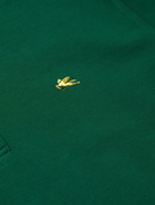 Etro - Logo-Embroidered Cotton-Piqué Polo Shirt - Green