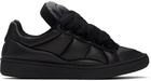 Lanvin Black Curb XL Sneakers