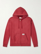Aimé Leon Dore - Cotton-Jersey Zip-Up Hoodie - Red