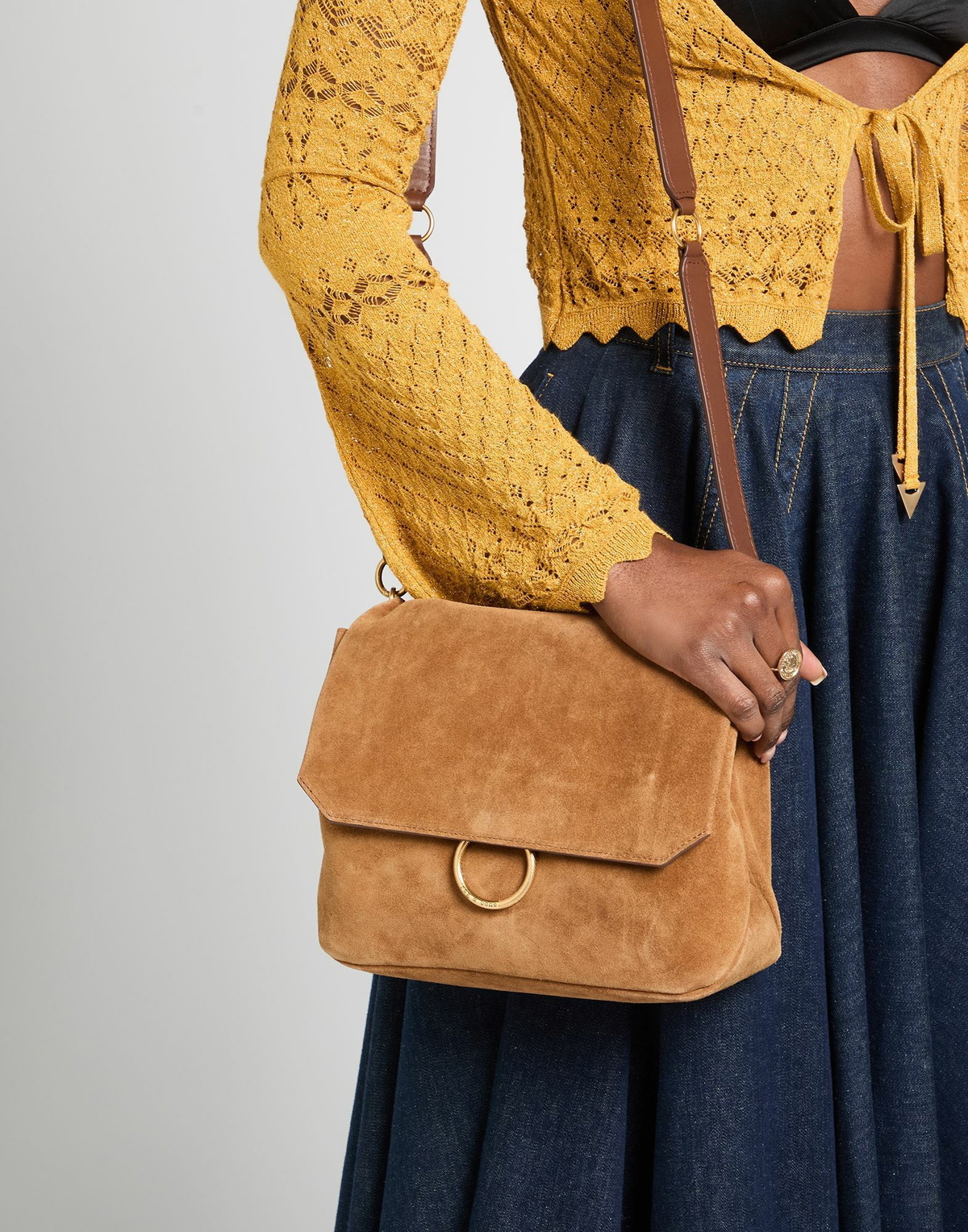 Rag & Bone Womens Cross-body bag in Camel