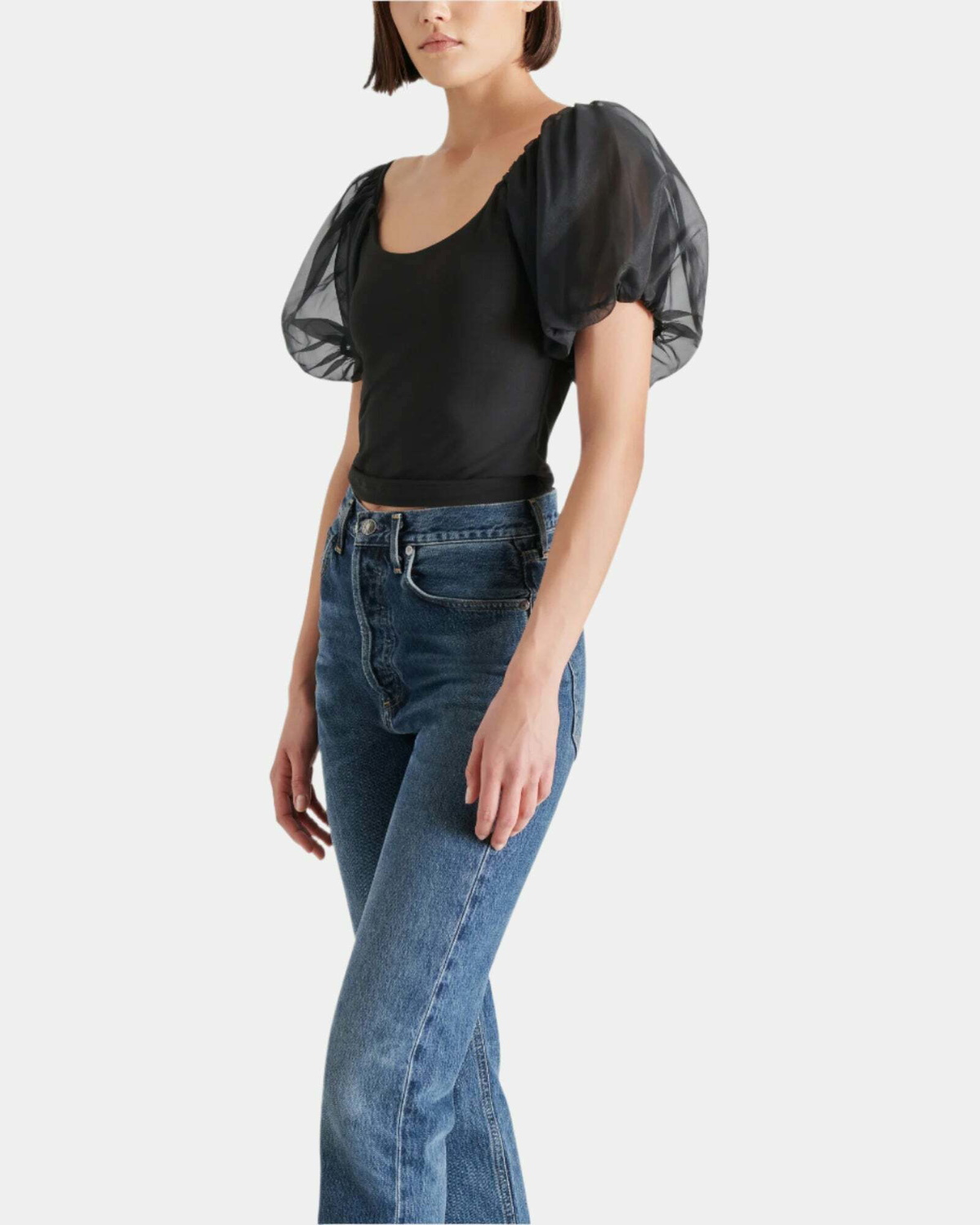 Steve Madden Pamelia Top in Black