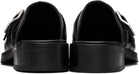 OUR LEGACY Black Camion Mule Loafers