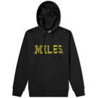 Miles Men's Business Logo Hoody in Black