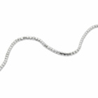 Miansai Men's Quad Chain Bracelet in Silver