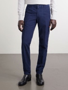 Slowear - Straight-Leg Cotton-Corduroy Trousers - Blue