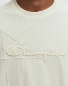Rick Owens X Champion Tommy Tee White - Mens - Shortsleeves