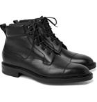 Edward Green - Connemara Suede Boots - Black