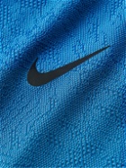 Nike Golf - Tiger Woods Dri-FIT ADV Jacquard Golf Polo Shirt - Blue