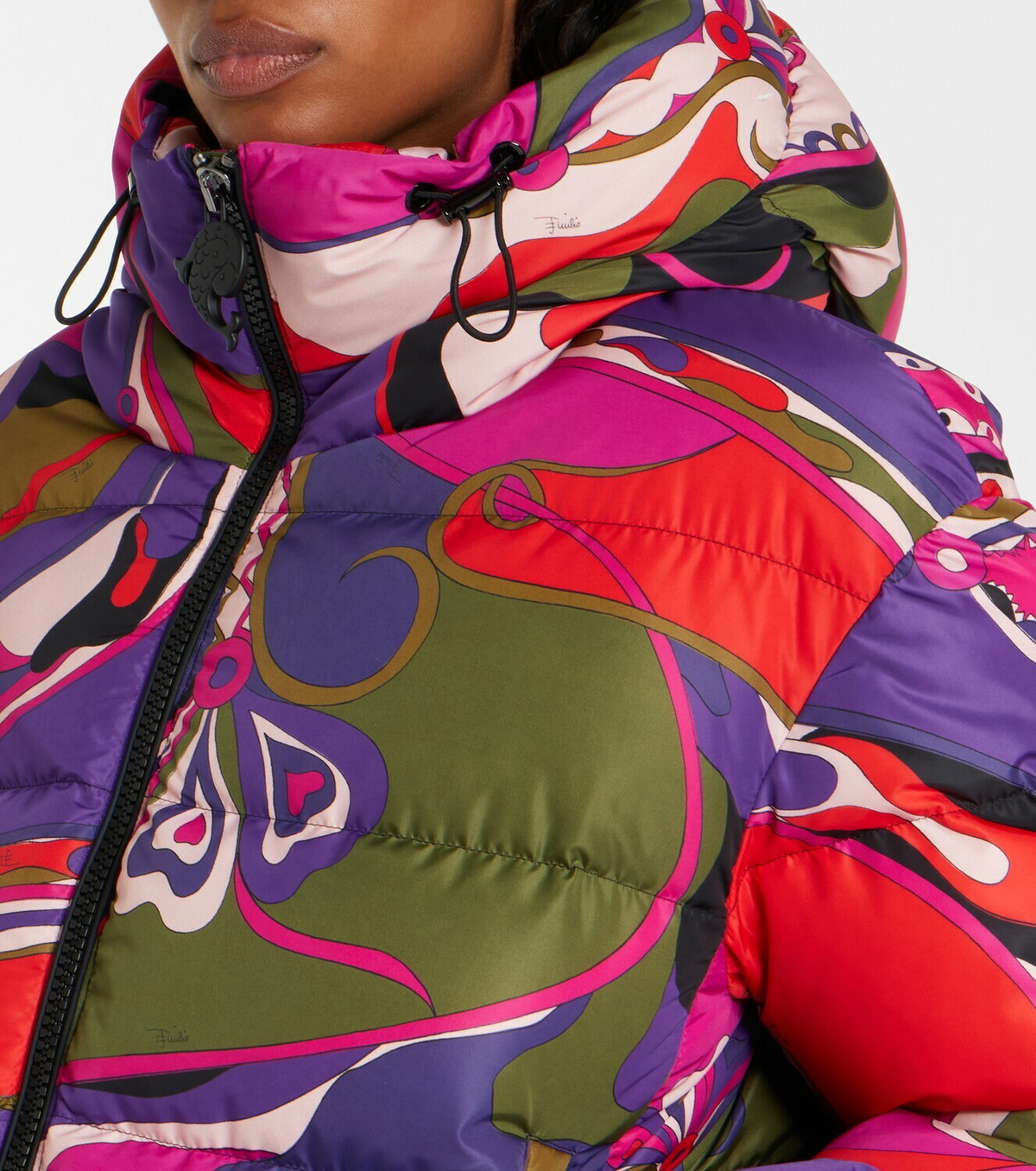 Pucci Orchidee puffer jacket