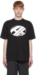ADER error Black Distort T-Shirt