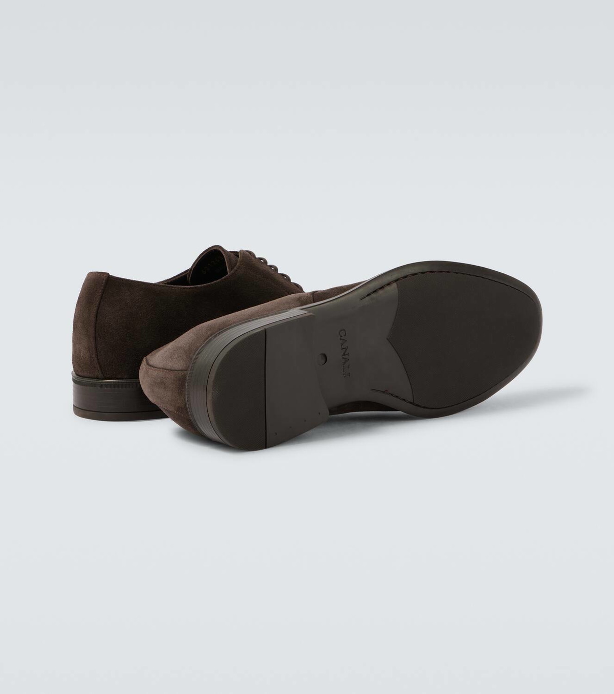 Canali Suede Derby shoes
