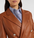 Ralph Lauren Collection Camden leather blazer