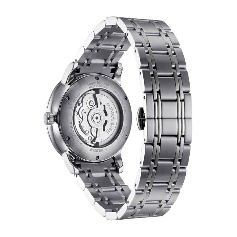 Rene Mouris Noblesse Automatic White Dial Mens Watch 10107RM1