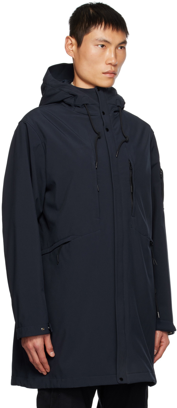 Navy cp outlet company jacket