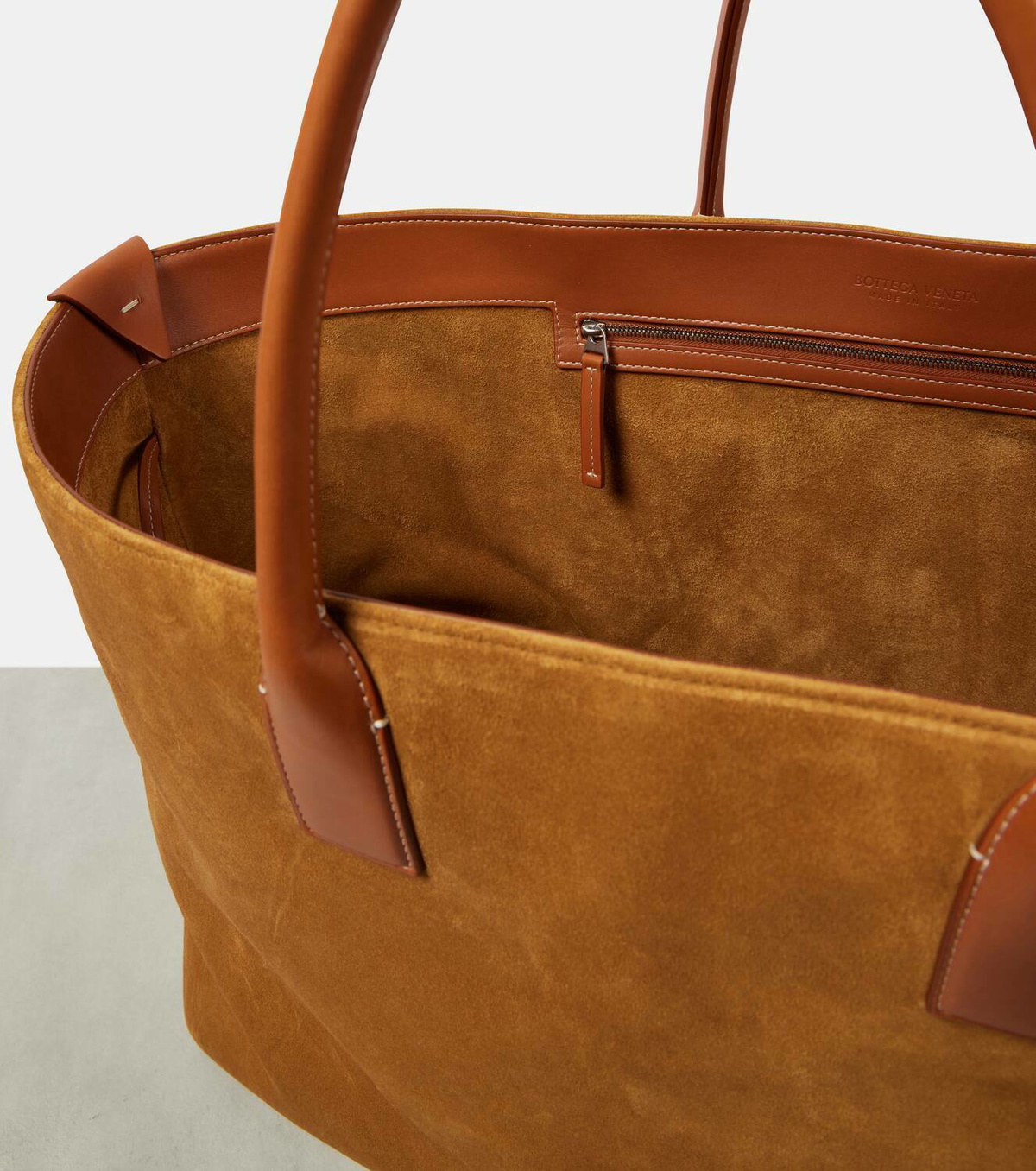 Bottega Veneta Cabat Large suede tote bag Bottega Veneta