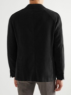 Incotex - Cotton-Moleskine Blazer - Black