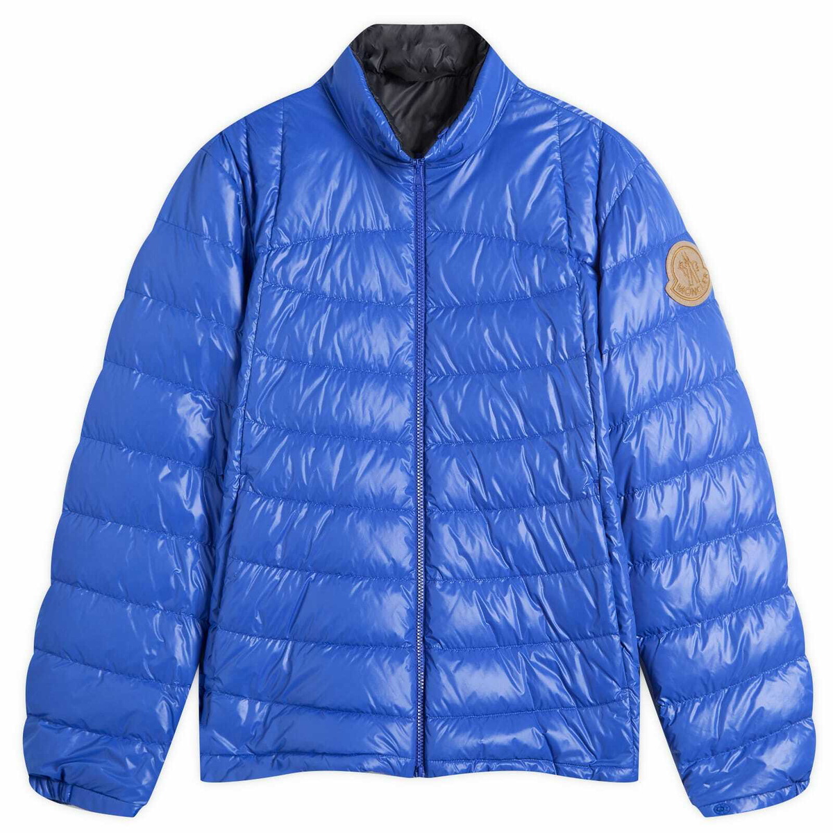MONCLER Down Jacket Nylon Blue Solid 142-091-41993-49