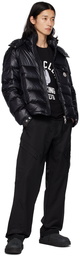 Moncler Black Wollaston Down Jacket