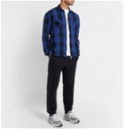 nonnative - Worker Checked Cotton-Twill Shirt Jacket - Blue