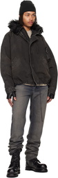 ALEXANDER DIGENOVA Brown Helicopter Long Jacket