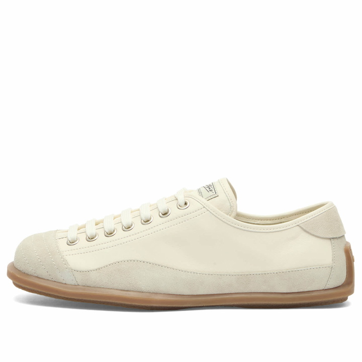 Photo: Eytys Men's Balestra Leather Sneakers in White