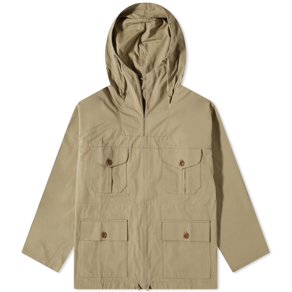 【Nigel Cabourn】BRITISH ARMY SMOCK Nigel Cabourn Men's British Army Smock in Washed Army Nigel Cabourn