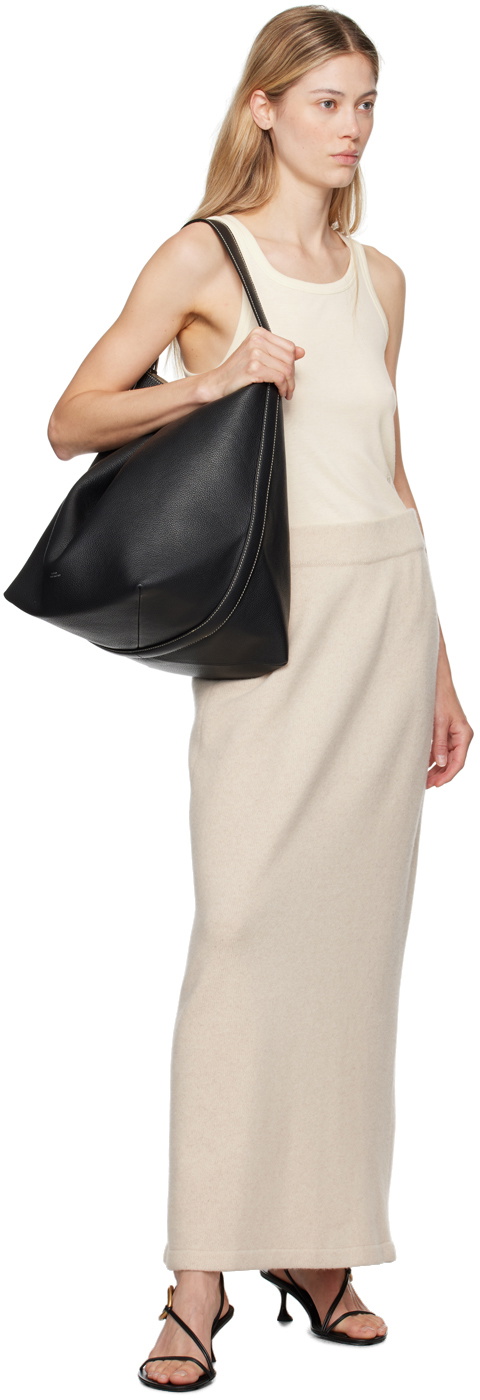 LE17SEPTEMBRE Beige Wool Maxi Skirt