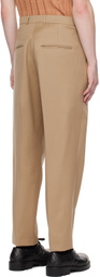 Steven Passaro SSENSE Exclusive Beige Trousers
