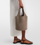 A.Emery Wren Medium suede bucket bag