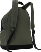 Stone Island Junior Kids Khaki Nylon Metal In Econyl Backpack