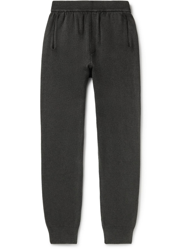 Photo: Auralee - Tapered Wool Sweatpants - Gray