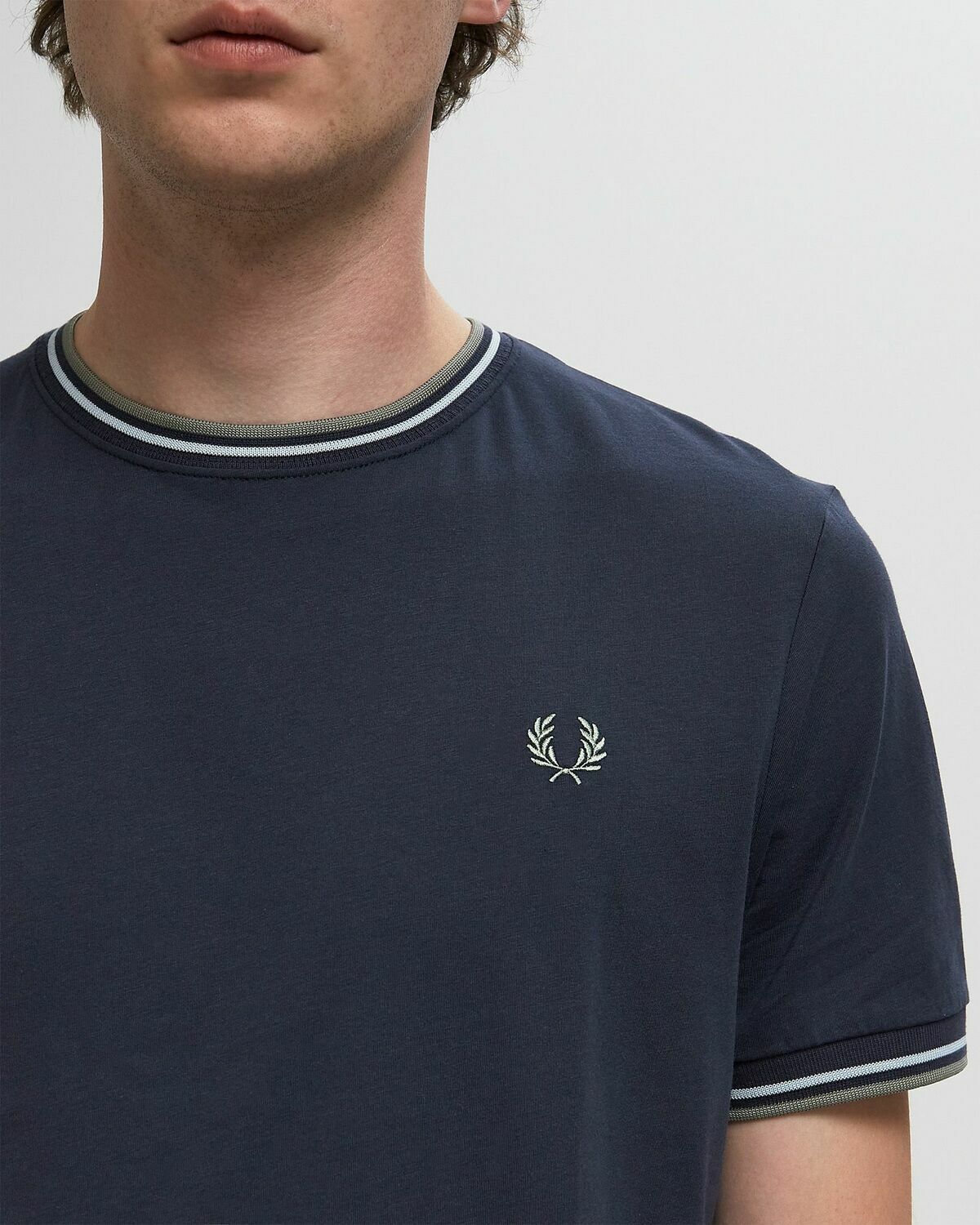 Fred Perry TWIN TIPPED T-SHIRT Multi-color Mens Shortsleefe