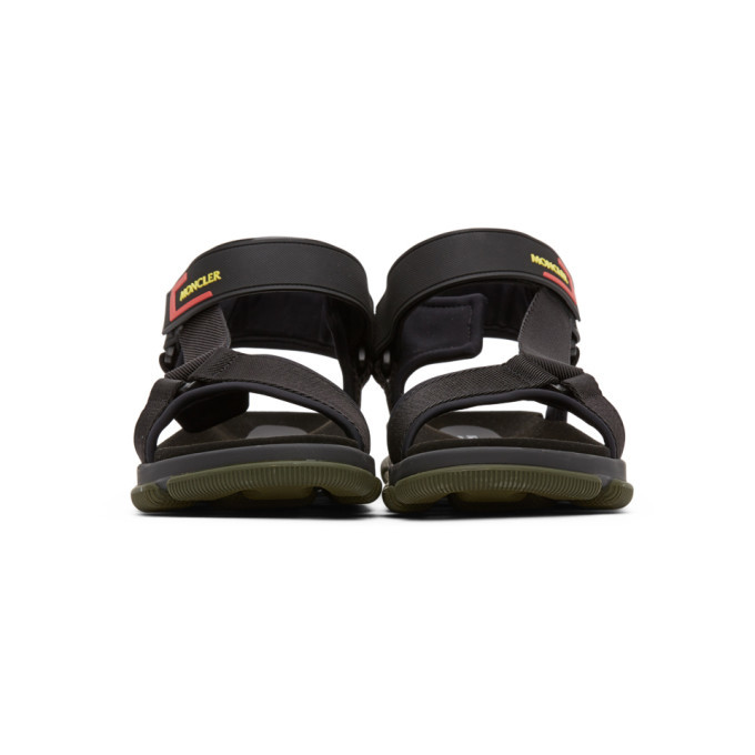 Moncler Black Simeon Sandals Moncler