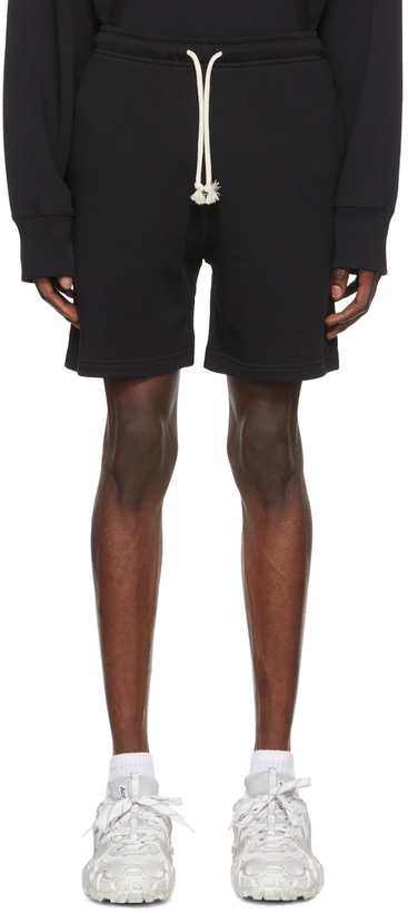 Photo: Acne Studios Black Cotton Shorts