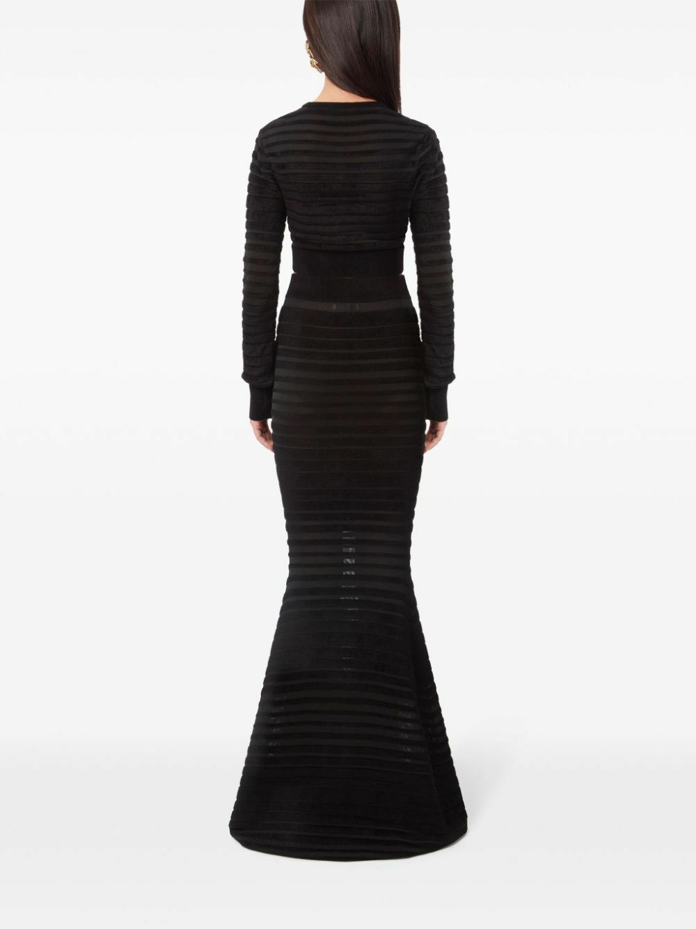 Nina Ricci Striped Mermaid Skirt Nina Ricci Nina Ricci Striped Mermaid Skirt Nina Ricci