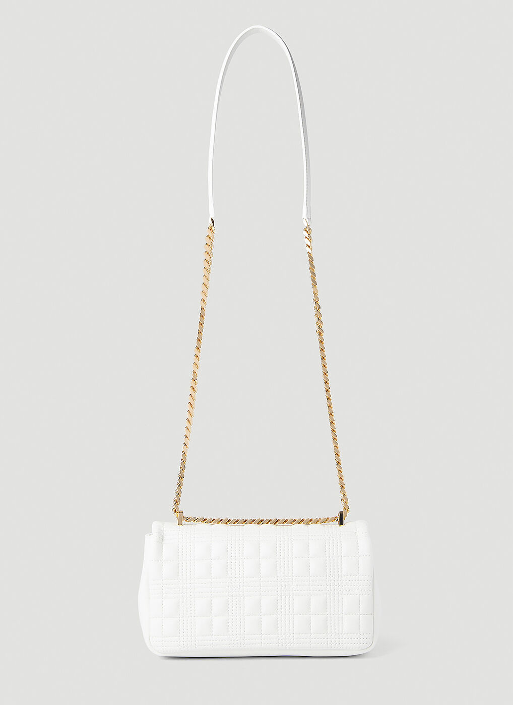 Lola Small Shoulder Bag in White Burberry