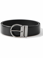 Valentino Garavani - 3.5cm Valentino Garavani VLOGO Leather Belt - Black