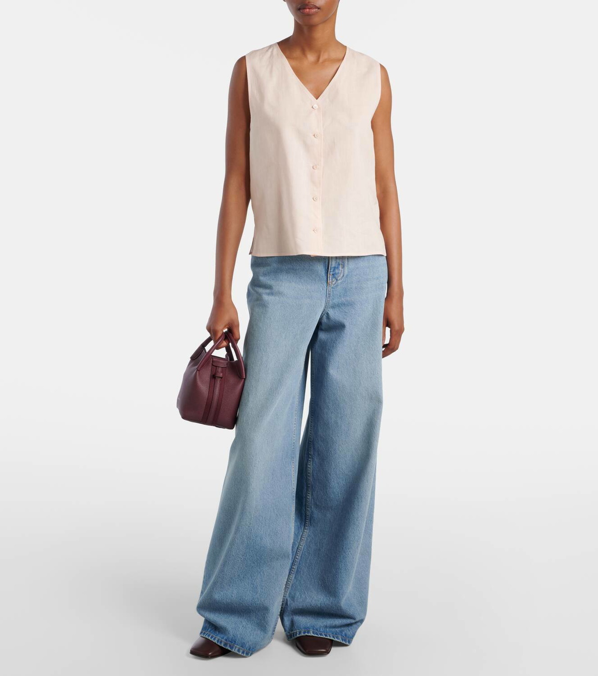 Loro Piana Milly ramie vest