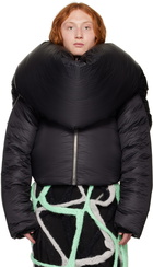 Rick Owens Black Knot Down Jacket