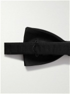 SAINT LAURENT - Pre-Tied Silk-Satin Bow Tie