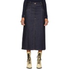 Nina Ricci Blue Denim Skirt