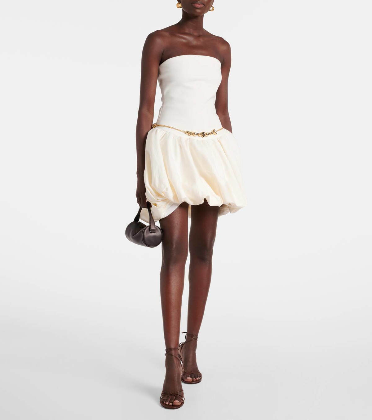 Simkhai Pollie linen and rayon-blend minidress Simkhai