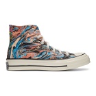 Converse Multicolor Marble Chuck 70 High Sneakers