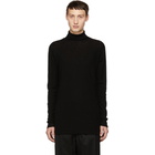 The Viridi-anne Black Wool Turtleneck