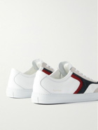 Paul Smith - Suede-Trimmed Leather Sneakers - White