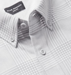 Club Monaco - Slim-Fit Button-Down Collar Prince of Wales Checked Cotton Shirt - White