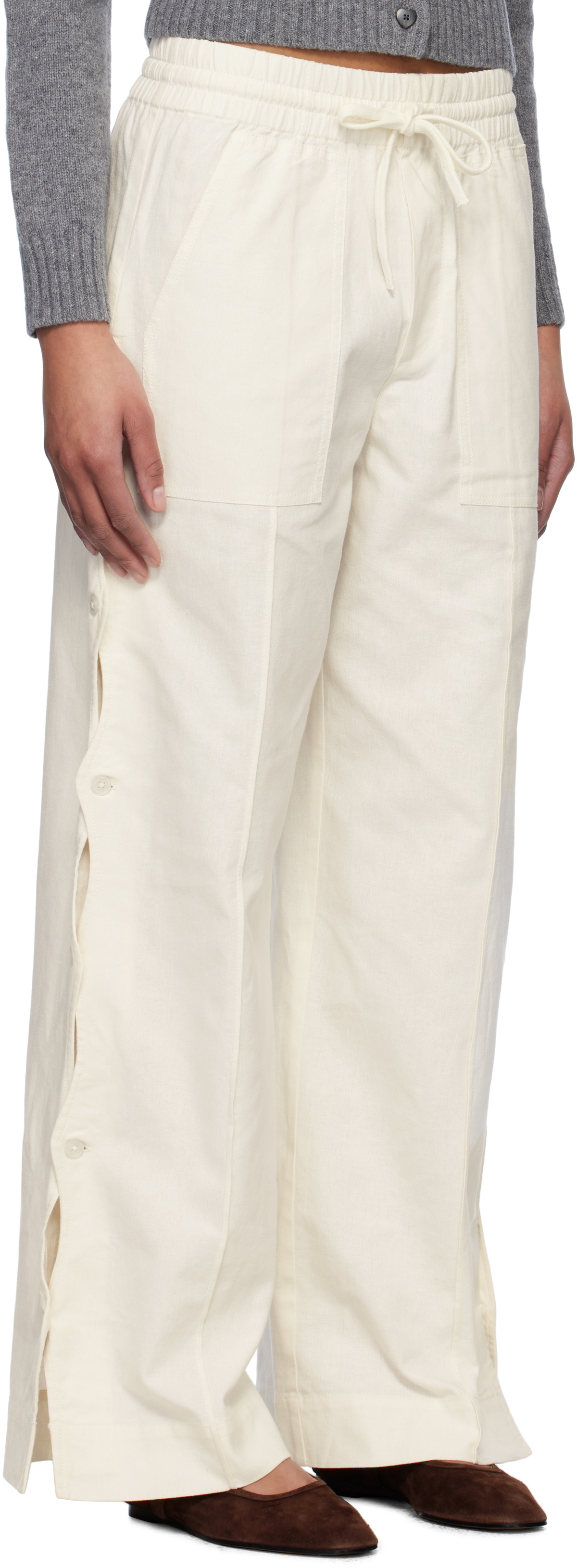 SEA NY Off-White Shai Trousers