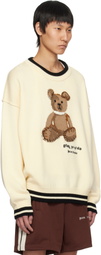 Palm Angels Off-White 'Bear in Mind' Sweater