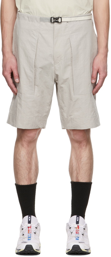 Photo: CCP Gray Pleated Pocket Shorts